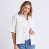 Foxwood | Valletta Short Sleeve Shirt - White