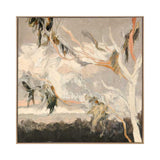 Evening Gum Leaves - 30x30cm  Framed Art Print