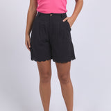 Foxwood | Madeleine Short - Black