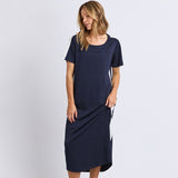 Foxwood | Chicago Dress - Navy/White