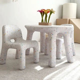 Jellybean Interiors | Confetti Kids Table Fairy Bread - White