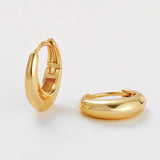 Zafino | Cleo Hoop Medium - Gold