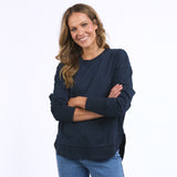 Foxwood | Farrah Long Sleeve - Dark Sapphire