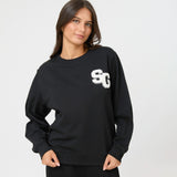 Stella + Gemma | Essential Sweatshirt Kappa - Black