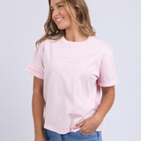 Foxwood | Huntleigh Oversized Tee - Pale Pink