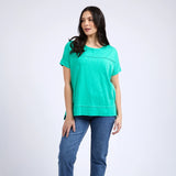 Foxwood | Allison Tee - Bright Green