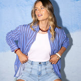 Foxwood | Alba Shirt - Cornflower Blue