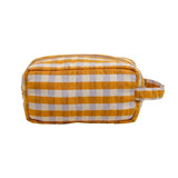 Mosey Me | Dopp Kit - Mango Seersucker