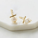 Zafino | Sierra Earring - Pearl