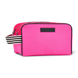 Annabel Trends | Double Zip Toiletry Bag - Pink