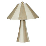 Athol Ceramic Lamp - Grey/Ivory