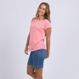 Foxwood | Manly Tee - Rose Pink