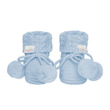 Toshi | Organic Booties Yummy - Bluebell