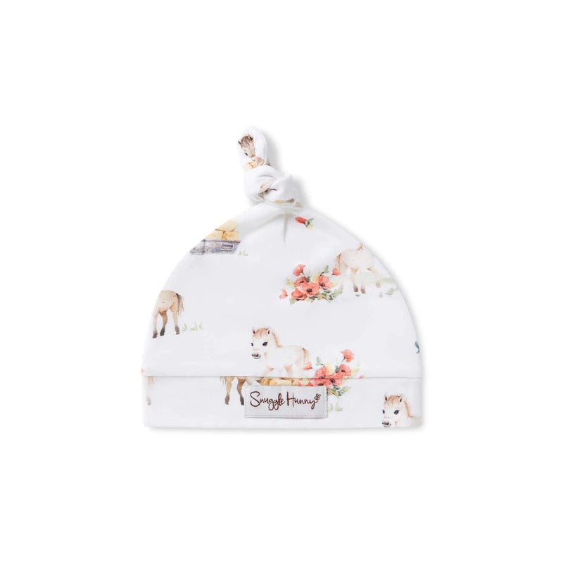 Snuggle Hunny | Organic Knotted Beanie - Pony Pals