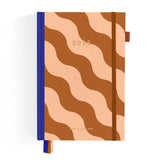 Fox & Fallow | 2025 Horizontal Planner - Rust Swirl