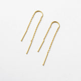 Zafino | Ivy Thread Earring - Gold