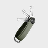 Orbitkey | Key Organiser Pro Saffiano Leather - Olive