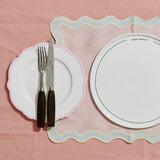 Large Green Bon Appétit Plate