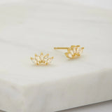 Zafino | Isabella Stud Earring - Gold