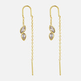 Zafino | Ingrid Thread Earring - Gold