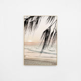 Wategos Sunset Canvas - 82x122cm