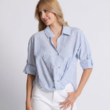 Stella + Gemma | On Repeat Blouse - Sea Stripe