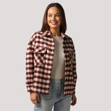 Stella + Gemma | Carly Coat - Merlot