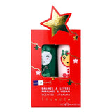 Inuwet | Star Lip Balm Duo - Cherry/Candy Cane