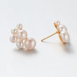 Zafino | Josephine Earring - Pearl/Gold