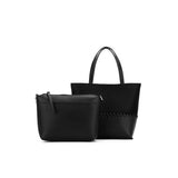 Black Caviar Designs | Tiffany 2pc Handbag - Black
