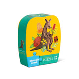 Crocodile Creek | Mini Puzzle 12pc - Kangaroo & Joey