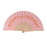 Never Ending Summer Fan - Pink/Orange