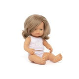 Miniland | Baby Doll 38cm - Dark Blonde Girl