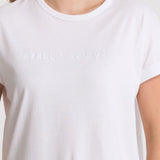 Stella + Gemma | Soho Cuff Crew - White