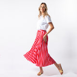 Stella + Gemma | Brigette Skirt - Pink & Red