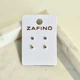 Zafino | Paige Stud Set - Blue/Gold