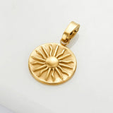 Zafino | Sun Pendant Charm - Gold