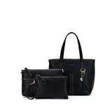 Black Caviar Designs | Tara 3 Piece Handbag Set - Black