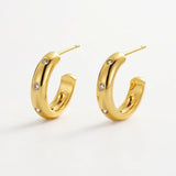 Zafino | Talia Hoop - Gold