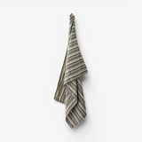 Atelier Stripe Teatowel Green