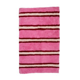 Mosey Me | Bath Mat - Raspberry Stripe