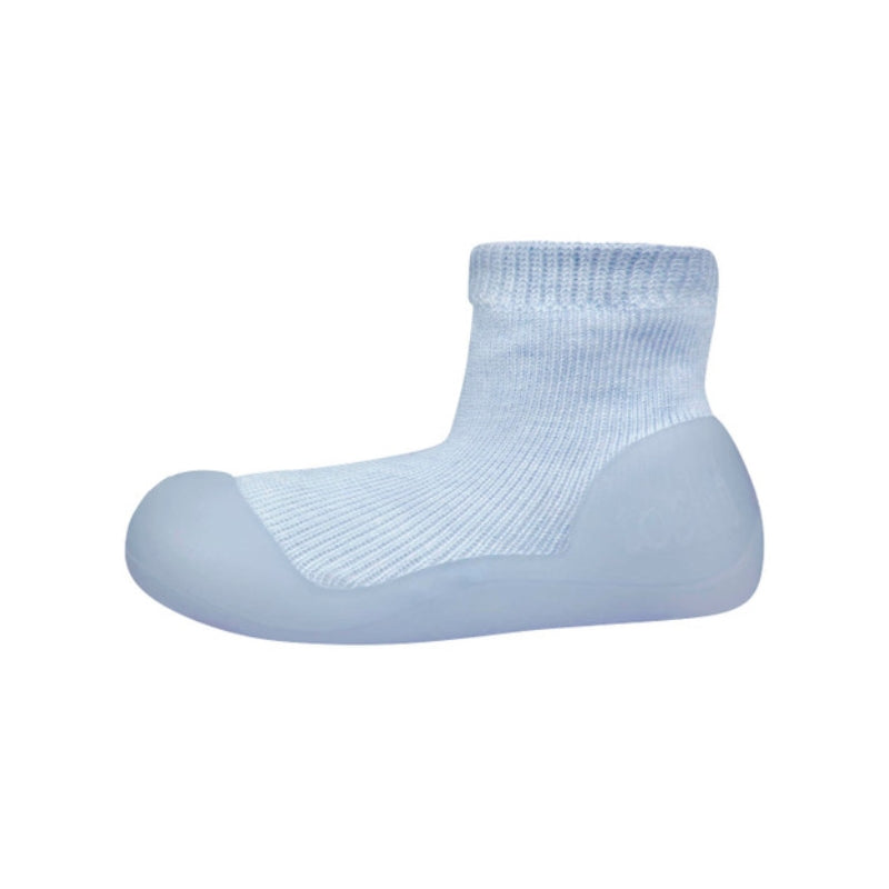 Toshi | Organic Hybrid Walking Socks Jacquard - Seabreeze