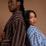 Hommey | Velour Robe - Horizon