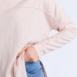 Foxwood | Jayne Throw On Top - Pale Pink
