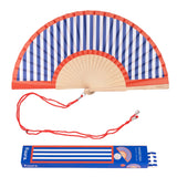 Fisura | Striped Fan - Red/White/Blue