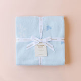 Fox & Fallow | Luxe Knitted Blanket - Bluebell