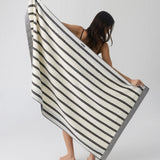 Hommey | Beach Towel & Carry Bag - Midnight