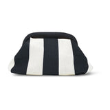 Annabel Trends | Dumpling Clutch - Black/Cream