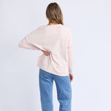 Foxwood | Jayne Throw On Top - Pale Pink