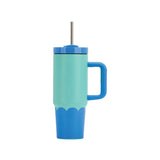 Annabel Trends | Wave Super Sip 850ml - Aqua & Blue